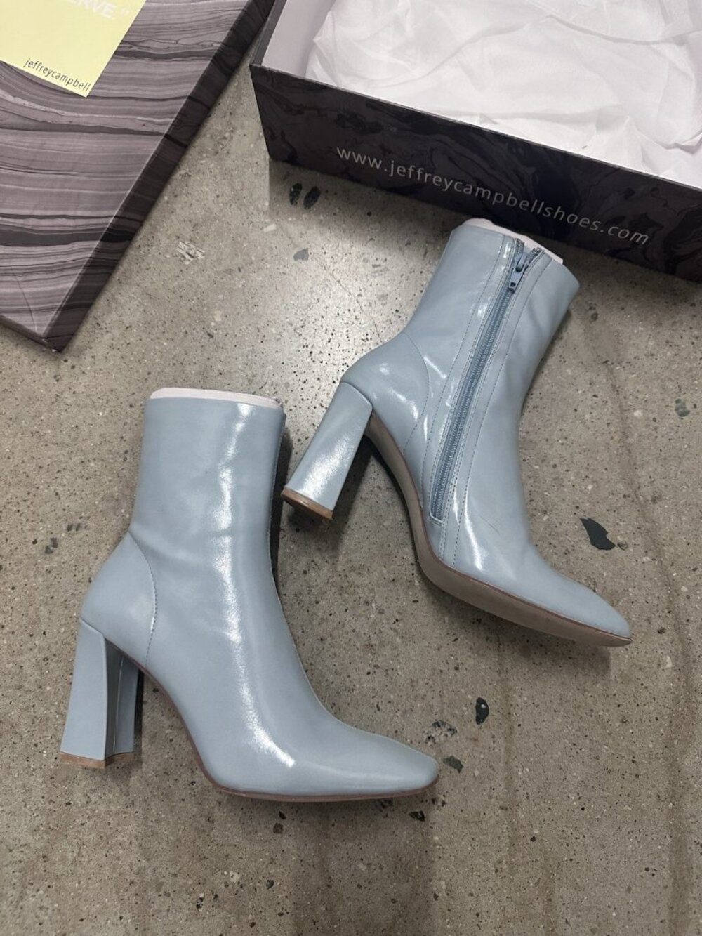 Jeffrey Campbell Larisah Bootie in Light Blue